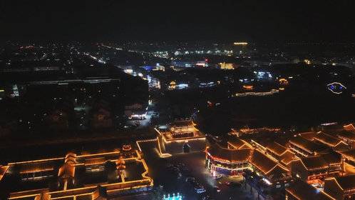 灯火阑珊处,古城夜未央